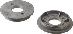 3M - Deburring Wheel Flange - Compatible with 3" Diam x 1-1/4" Hole Deburring Wheels - Eagle Tool & Supply