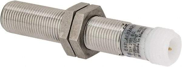 Eaton Cutler-Hammer - NPN, 2mm Detection, Cylinder Shielded, Inductive Proximity Sensor - 2 Wires, IP67, 20 to 250 VAC, M12x1 Thread, 2.46 Inch Long - Eagle Tool & Supply