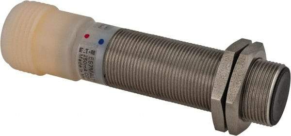 Eaton Cutler-Hammer - NPN, 5mm Detection, Cylinder Shielded, Inductive Proximity Sensor - 2 Wires, IP67, 20 to 250 VAC, M18x1 Thread, 2.54 Inch Long - Eagle Tool & Supply