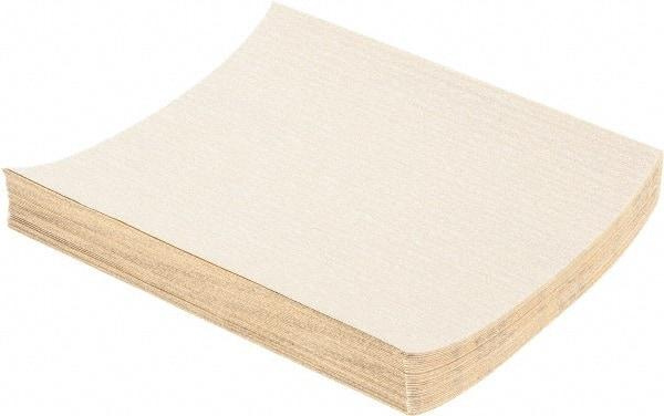 Value Collection - 180 Grit, Aluminum Oxide Sanding Sheet - 11" Long x 9" Wide, Very Fine Grade, A Weighted Paper Backing - Eagle Tool & Supply