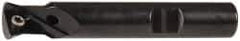 Dorian Tool - 60° Included Angle, 1/2 Inch Max Cutting Diameter, 1 Cutter Insert, 3/8 Inch Shank Diameter, TDEX 110204-EN Insert Style, Indexable Dovetail Cutter - 2.39 Inch Overall Length - Eagle Tool & Supply