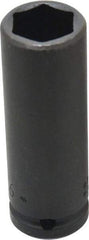 Proto - 3/4" Drive 15/16" Deep Thin Wall Impact Socket - 6 Points, 4" OAL - Eagle Tool & Supply