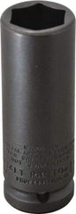 Proto - 3/4" Drive 1" Deep Thin Wall Impact Socket - 6 Points, 4" OAL - Eagle Tool & Supply