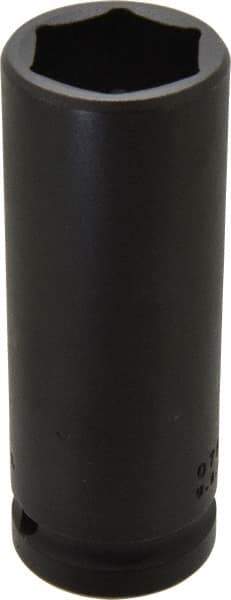 Proto - 3/4" Drive 1-1/16" Deep Thin Wall Impact Socket - 6 Points, 4" OAL - Eagle Tool & Supply