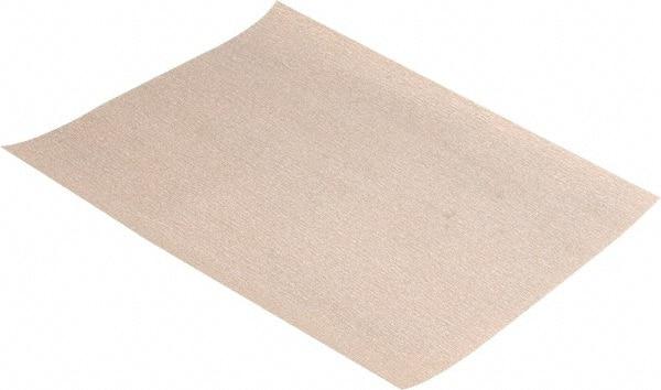 Value Collection - 240 Grit, Aluminum Oxide Sanding Sheet - 11" Long x 9" Wide, Very Fine Grade, B Weighted Paper Backing - Eagle Tool & Supply