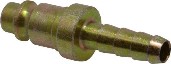 Coilhose Pneumatics - Hose Barb Acme Pneumatic Hose Connector - Steel, 1/4" Body Diam, 1/4" Hose ID - Eagle Tool & Supply