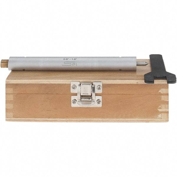 SPI - Micrometer Extension - 0" Min Measurement, Use with SPI Hole-Mike Series Micrometers - Eagle Tool & Supply