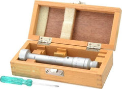 SPI - 1.2 to 1.4", 3.15" Gage Depth, Mechanical Inside Hole Micrometer - 0.0002" Graduation, 0.0002" Accuracy, Ratchet Stop Thimble - Eagle Tool & Supply