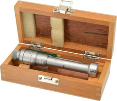 SPI - 1 to 1.2", 3.15" Gage Depth, Mechanical Inside Hole Micrometer - 0.0002" Graduation, 0.0002" Accuracy, Ratchet Stop Thimble - Eagle Tool & Supply