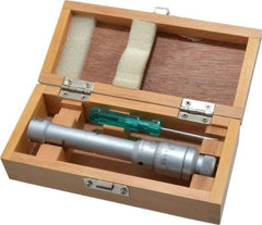 SPI - 0.8 to 1", 3.15" Gage Depth, Mechanical Inside Micrometer - 0.0002" Graduation, 0.0002" Accuracy, Ratchet Stop Thimble - Eagle Tool & Supply