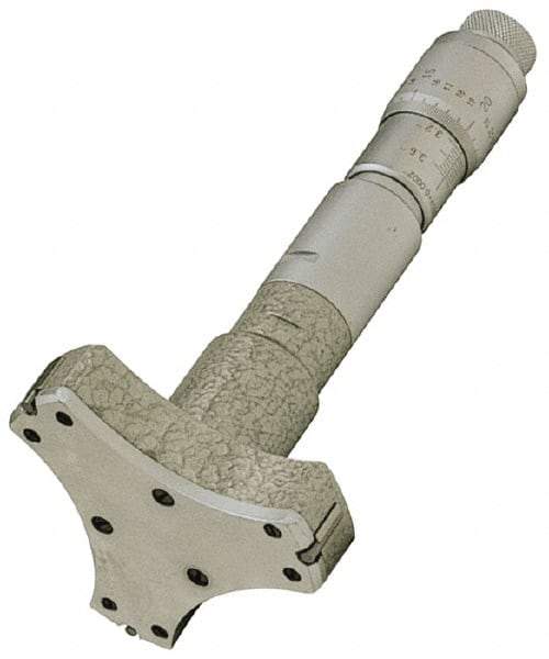 SPI - 60 to 70mm, 90mm Gage Depth, Mechanical Inside Hole Micrometer - 0.001mm Graduation, 0.002mm Accuracy, Ratchet Stop Thimble - Eagle Tool & Supply