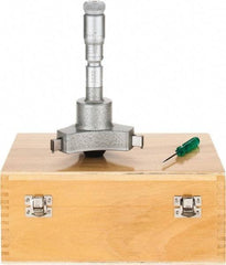 SPI - 5 to 6", 5.51" Gage Depth, Mechanical Inside Hole Micrometer - 0.0002" Graduation, 0.0004" Accuracy, Ratchet Stop Thimble - Eagle Tool & Supply