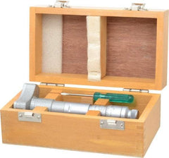 SPI - 2.8 to 3.2", 3.54" Gage Depth, Mechanical Inside Hole Micrometer - 0.0002" Graduation, 0.00025" Accuracy, Ratchet Stop Thimble - Eagle Tool & Supply