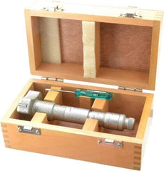 SPI - 2.4 to 2.8", 3.54" Gage Depth, Mechanical Inside Hole Micrometer - 0.0002" Graduation, 0.00025" Accuracy, Ratchet Stop Thimble - Eagle Tool & Supply