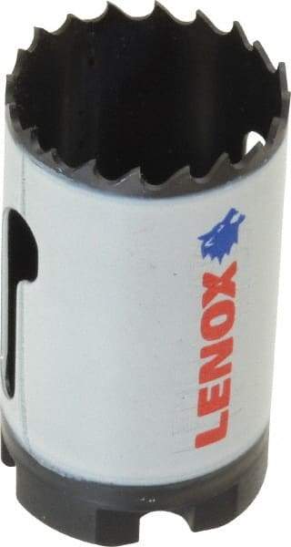 Lenox - 1-3/8" Diam, 1-1/2" Cutting Depth, Hole Saw - Bi-Metal Saw, Toothed Edge - Eagle Tool & Supply