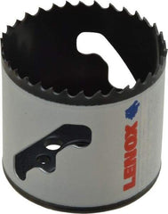 Lenox - 2-1/4" Diam, 1-1/2" Cutting Depth, Hole Saw - Bi-Metal Saw, Toothed Edge - Eagle Tool & Supply