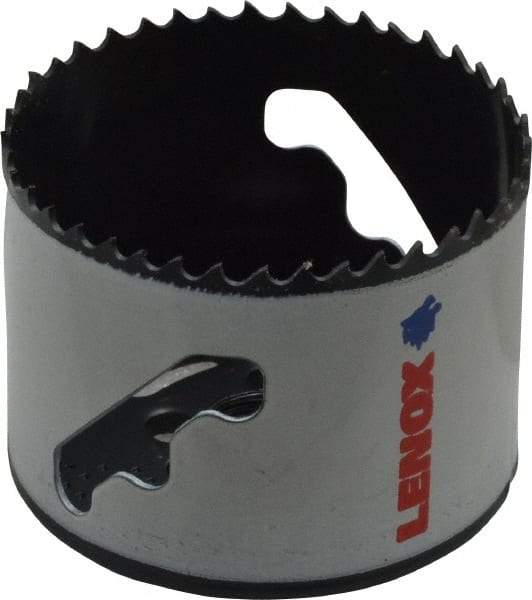 Lenox - 2-3/4" Diam, 1-1/2" Cutting Depth, Hole Saw - Bi-Metal Saw, Toothed Edge - Eagle Tool & Supply