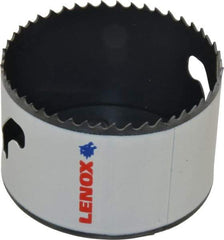 Lenox - 3-1/8" Diam, 1-1/2" Cutting Depth, Hole Saw - Bi-Metal Saw, Toothed Edge - Eagle Tool & Supply