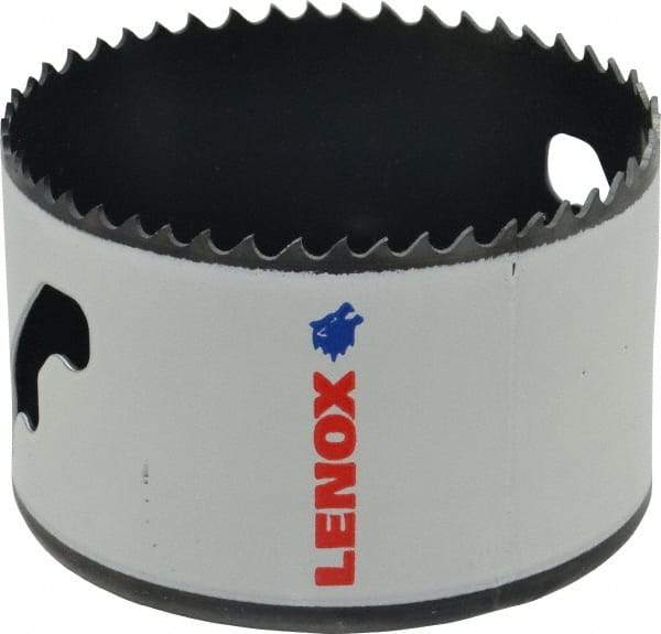 Lenox - 3-1/4" Diam, 1-1/2" Cutting Depth, Hole Saw - Bi-Metal Saw, Toothed Edge - Eagle Tool & Supply