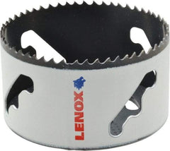 Lenox - 3-5/8" Diam, 1-1/2" Cutting Depth, Hole Saw - Bi-Metal Saw, Toothed Edge - Eagle Tool & Supply