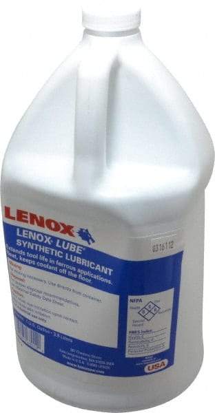 Lenox - Lenox Lube, 1 Gal Bottle Sawing Fluid - Synthetic - Eagle Tool & Supply