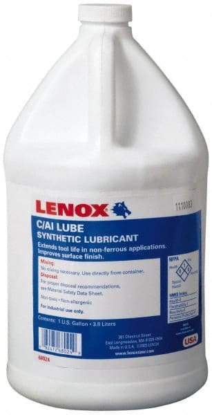 Lenox - C/AI, 55 Gal Drum Sawing Fluid - Synthetic, For Cutting, Near Dry Machining (NDM) - Eagle Tool & Supply