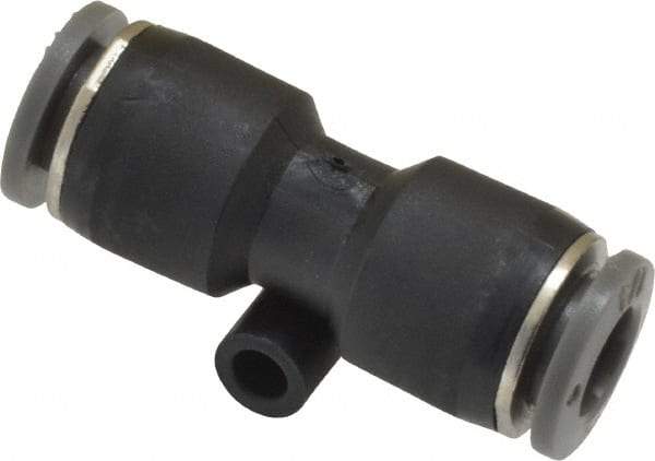Norgren - 1/4" Tube OD, Brass Push-to-Connect Tube Union - Tube to Tube Connection, 150 Max psi, Nitrile O-Ring, 0 to 175°F Working Temp - Eagle Tool & Supply
