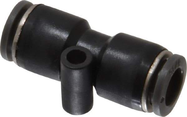 Norgren - 5/16" Tube OD, Brass Push-to-Connect Tube Union - Tube to Tube Connection, 150 Max psi, Nitrile O-Ring, 0 to 175°F Working Temp - Eagle Tool & Supply