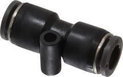 Norgren - 5/16" Tube OD, Brass Push-to-Connect Tube Union - Tube to Tube Connection, 150 Max psi, Nitrile O-Ring, 0 to 175°F Working Temp - Eagle Tool & Supply