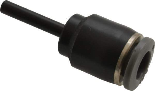 Norgren - 1/4" Tube OD, Brass Push-to-Connect Tube Straight Stem - Tube to Stem Connection, 150 Max psi, Nitrile O-Ring, 0 to 175°F Working Temp - Eagle Tool & Supply