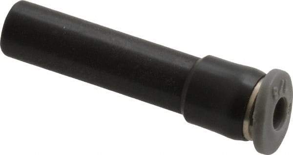 Norgren - 1/8" Tube OD, Brass Push-to-Connect Tube Straight Stem - Tube to Stem Connection, 150 Max psi, Nitrile O-Ring, 0 to 175°F Working Temp - Eagle Tool & Supply