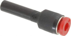 Norgren - 4mm Tube OD, Brass Push-to-Connect Tube Straight Stem - Tube to Stem Connection, 150 Max psi, Nitrile O-Ring, 0 to 175°F Working Temp - Eagle Tool & Supply