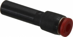 Norgren - 4mm Tube OD, Brass Push-to-Connect Tube Straight Stem - Tube to Stem Connection, 150 Max psi, Nitrile O-Ring, 0 to 175°F Working Temp - Eagle Tool & Supply