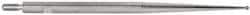 INTERAPID - 0.031" Ball Diam, Carbide, Ball Test Indicator Contact Point - 1-3/4" Contact Point Length, Use with Brown & Sharpe 310-3, 311-3, 310-b-3, 311-bn-3, 312-3 & 312-4 INTERAPID 312 Dial Test Indicators - Eagle Tool & Supply