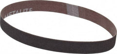 Norton - 3/4" Wide x 18" OAL, 60 Grit, Aluminum Oxide Abrasive Belt - Aluminum Oxide, Medium, Coated, Series R283 - Eagle Tool & Supply