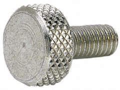 Electro Hardware - M4x0.70 mm, Stainless Steel Thread, Knurled Head, No Shoulder, Thumb Screw - Eagle Tool & Supply