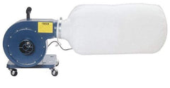 Enco - 110 Volt Portable Dust Collector - 4" Connection Diam, 750 CFM Air Flow - Eagle Tool & Supply