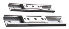 THK - 46mm Block L x 1mm H, 40mm Lateral Hole Spcg, Linear Pack ER Assembly - M3x2.5 Block Hole, 110mm Rail L x 20mm W x 7.5mm H, 8.5mm Assembly H - Eagle Tool & Supply