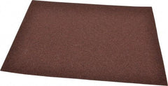 Norton - 50 Grit, Aluminum Oxide Sanding Sheet - 11" Long x 9" Wide, Coarse Grade, J Weighted Cloth Backing - Eagle Tool & Supply
