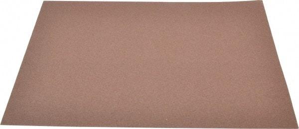 Norton - 150 Grit, Aluminum Oxide Sanding Sheet - 11" Long x 9" Wide, Fine Grade, J Weighted Cloth Backing - Eagle Tool & Supply