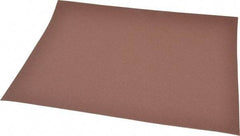 Norton - 220 Grit, Aluminum Oxide Sanding Sheet - 11" Long x 9" Wide, Very Fine Grade, J Weighted Cloth Backing - Eagle Tool & Supply