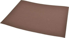 Norton - 400 Grit Aluminum Oxide Sanding Sheet - 11" Long x 9" Wide, Extra Fine Grade, J-Weighted Cloth Backing - Eagle Tool & Supply