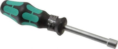Wera - 11/32" Hollow Shaft Nutdriver - Ergonomic Handle, 7-1/4" OAL - Eagle Tool & Supply