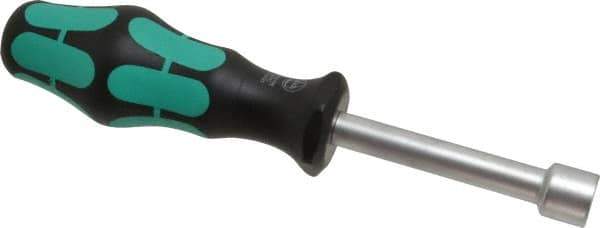 Wera - 1/2" Hollow Shaft Nutdriver - Ergonomic Handle, 7-3/4" OAL - Eagle Tool & Supply