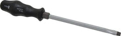 Wera - 317mm OAL Standard Slotted Screwdriver - Hexagon Shank, Ergonomic Handle - Eagle Tool & Supply