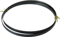 Starrett - 10 TPI, 8' 10" Long x 5/8" Wide x 0.032" Thick, Welded Band Saw Blade - Carbon Steel, Toothed Edge, Raker Tooth Set, Flexible Back, Contour Cutting - Eagle Tool & Supply