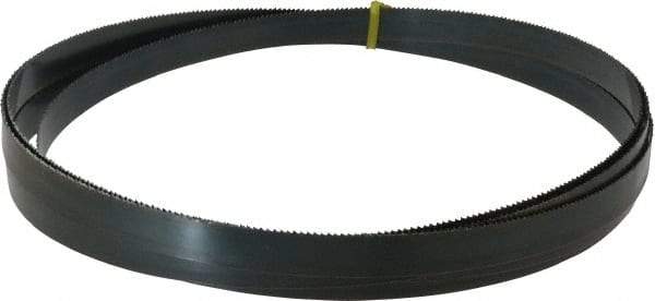 Starrett - 10 TPI, 14' 8" Long x 3/4" Wide x 0.032" Thick, Welded Band Saw Blade - Carbon Steel, Toothed Edge, Raker Tooth Set, Flexible Back, Contour Cutting - Eagle Tool & Supply