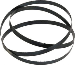 Starrett - 14 TPI, 5' 4" Long x 1/2" Wide x 0.025" Thick, Welded Band Saw Blade - Carbon Steel, Toothed Edge, Raker Tooth Set, Flexible Back, Contour Cutting - Eagle Tool & Supply