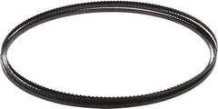 Starrett - 6 TPI, 12' 6" Long x 1/4" Wide x 0.025" Thick, Welded Band Saw Blade - Carbon Steel, Toothed Edge, Raker Tooth Set, Flexible Back, Contour Cutting - Eagle Tool & Supply