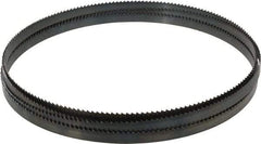 Starrett - 6 TPI, 12' 10" Long x 1/2" Wide x 0.025" Thick, Welded Band Saw Blade - Carbon Steel, Toothed Edge, Raker Tooth Set, Flexible Back, Contour Cutting - Eagle Tool & Supply